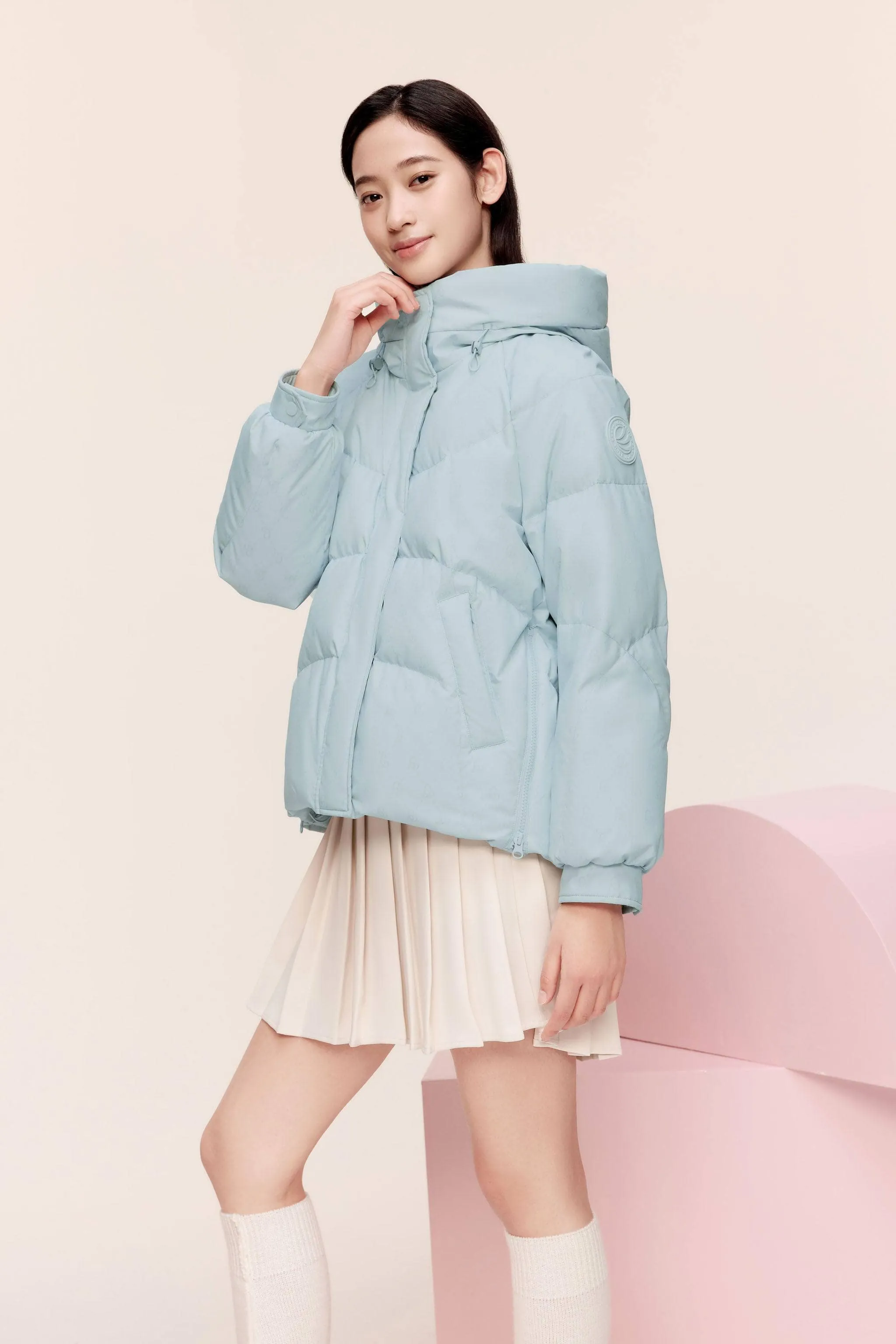 Women's Classic Casual Oversized Short Down Jacket