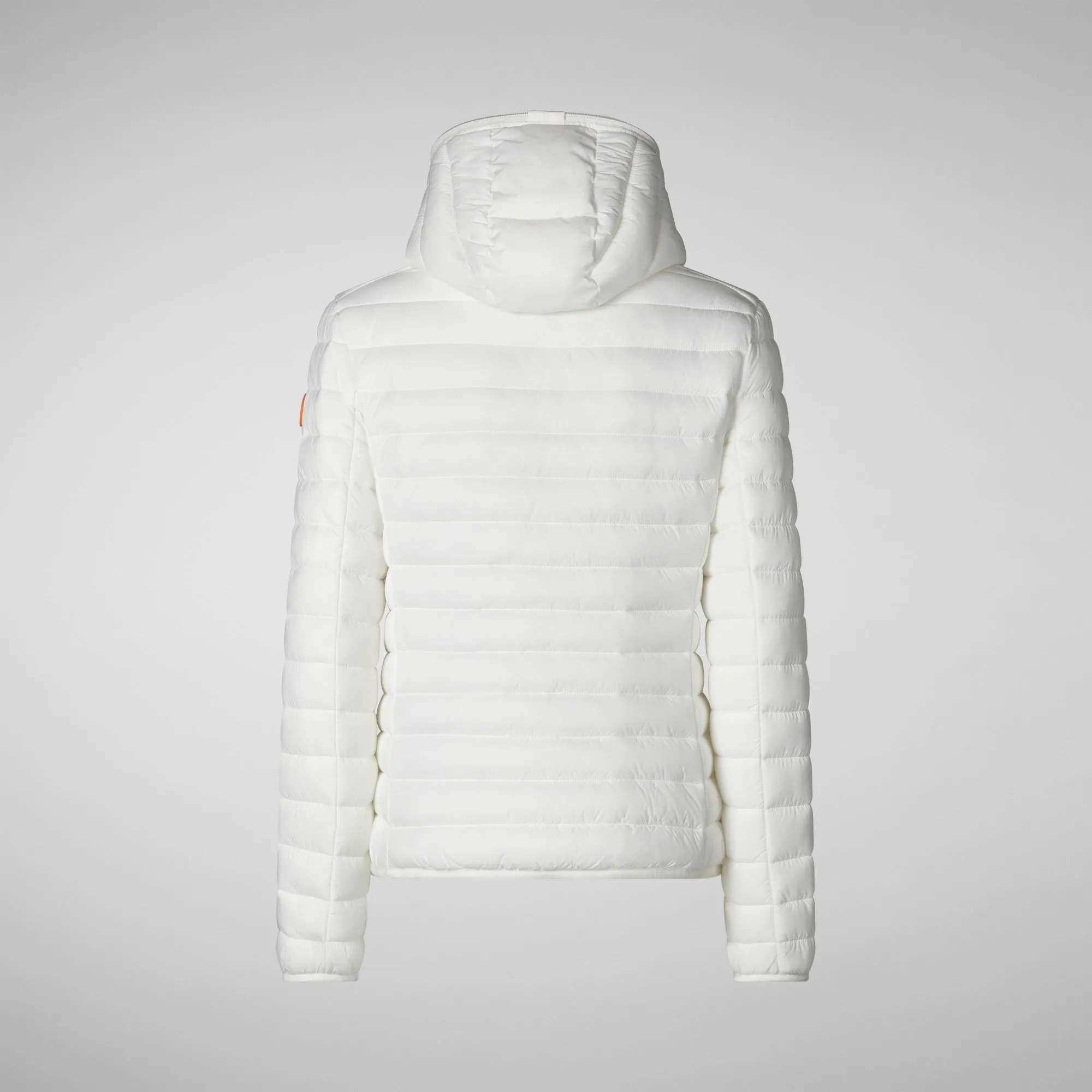 Women's  Hooded Puffer Jacket Daisy in Off White