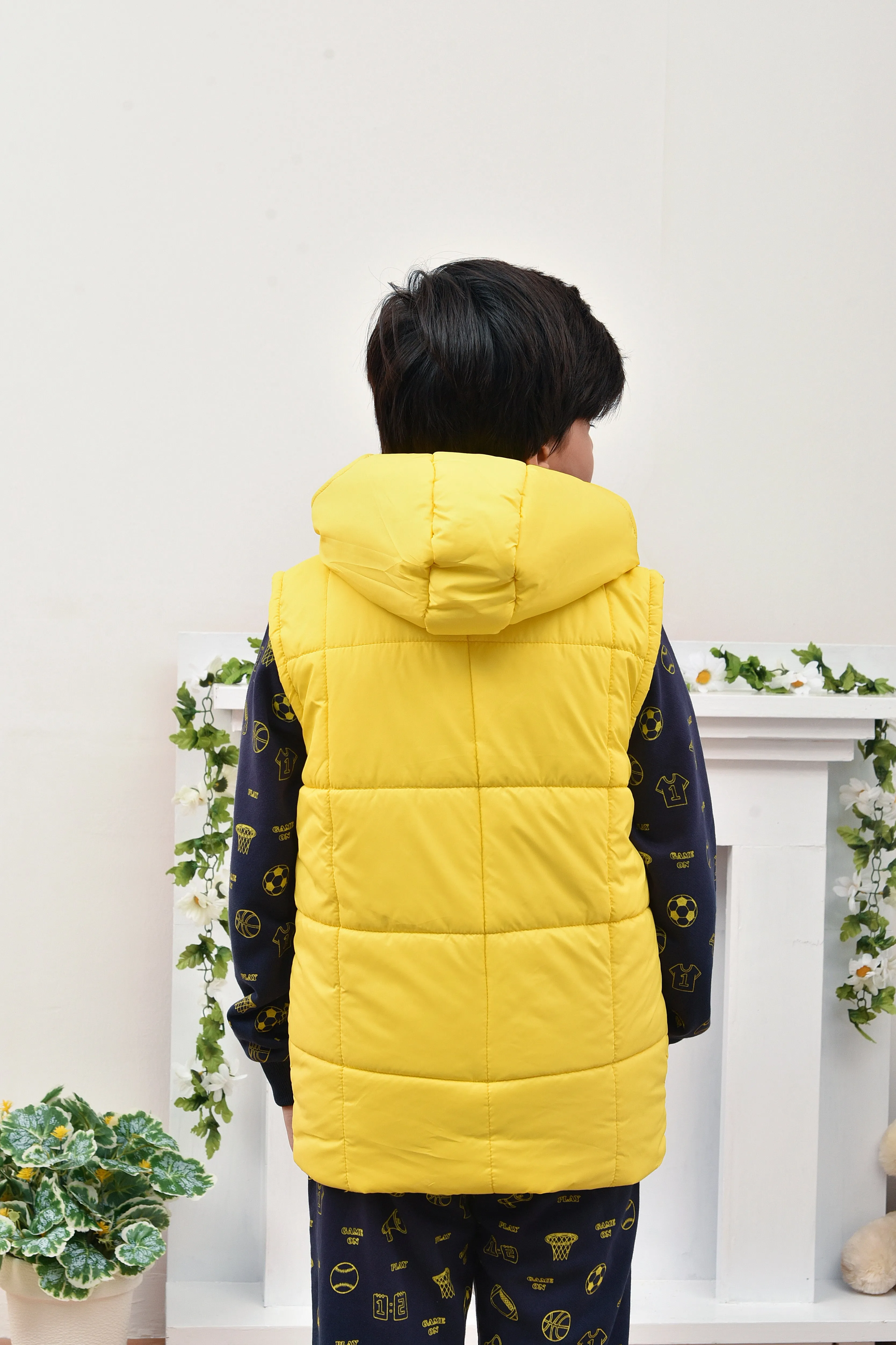 Yellow Puffer Jacket