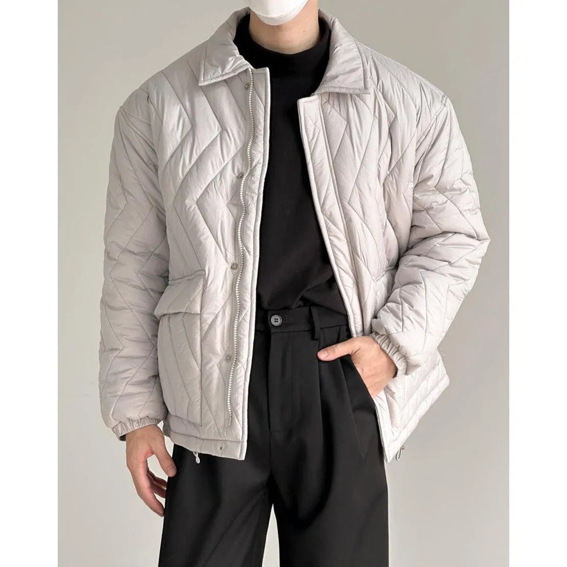 Zhou Light Collar Puffer Jacket