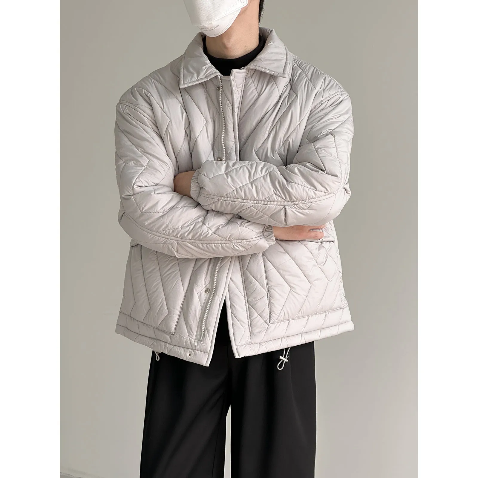 Zhou Light Collar Puffer Jacket