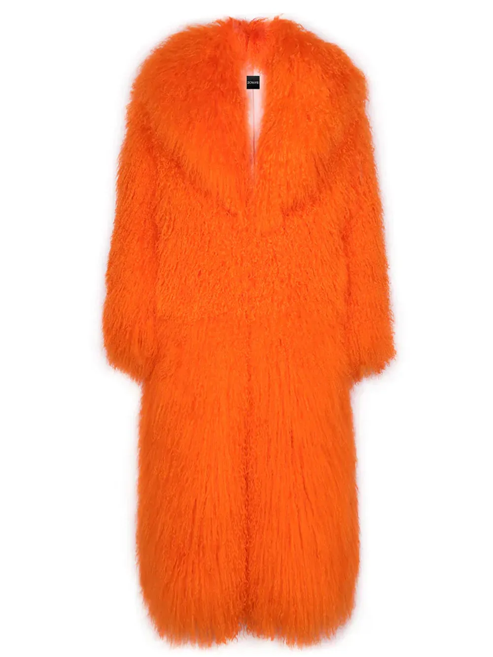 ZIALE Fur Oversize Maxi Coat